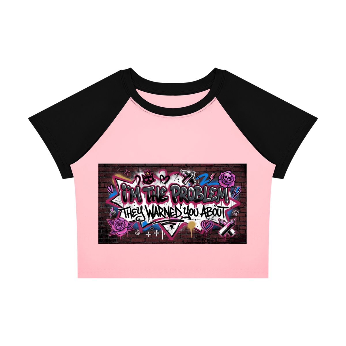 Women’s Raglan Color Block Baby T-Shirt