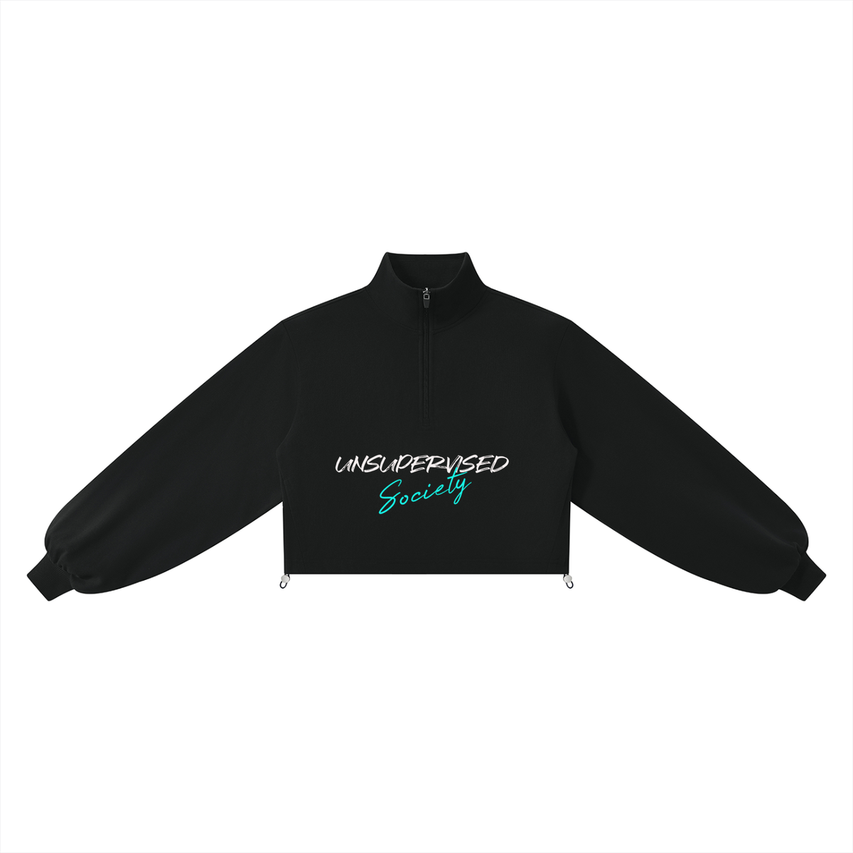 They Have Billions, We Have Bills- Women's Mock Neck Quarter-Zip Sweatshirt