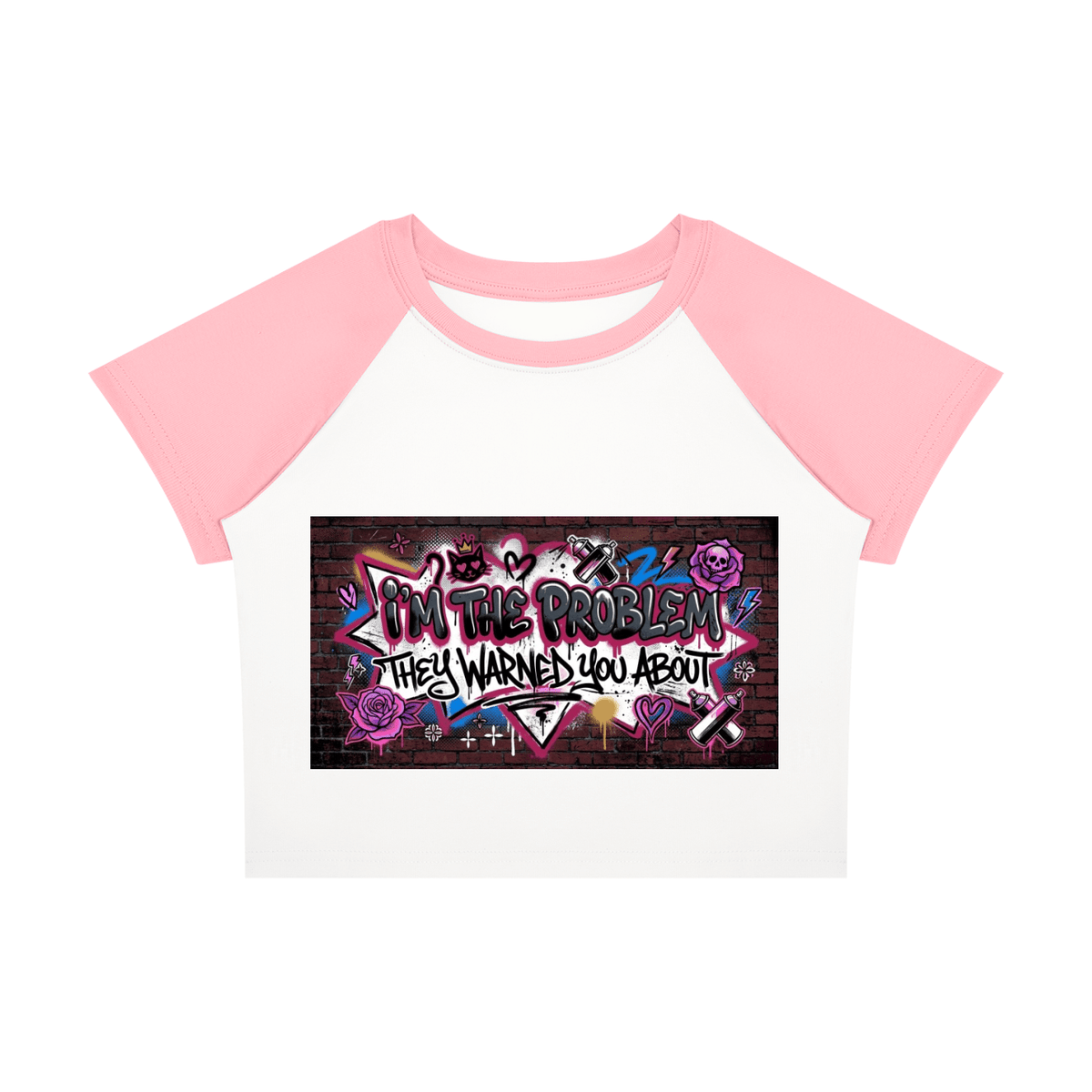 Women’s Raglan Color Block Baby T-Shirt
